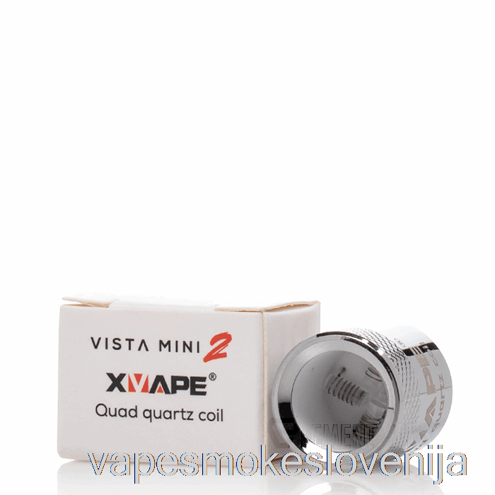 Vape Za Enkratno Uporabo Xvape Vista Mini 2 Nadomestne Tuljave Quad Quartz Grelni Atomizer